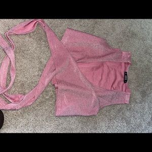 Shein tie going out top